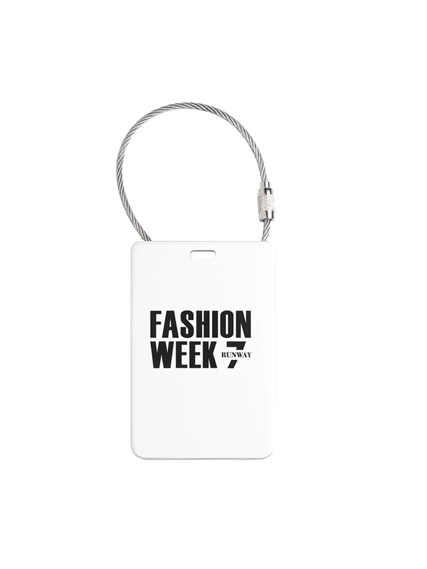 FASHION WEEK LUGGAGE TAG