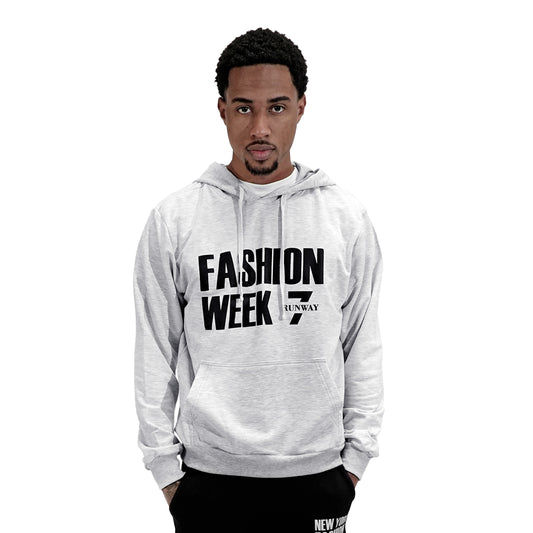 FASHION WEEK MELANGE PULL OVER HODDIE