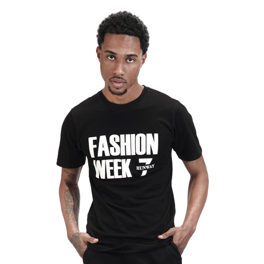 FASHION WEEK CLASSIC BLACK TEE
