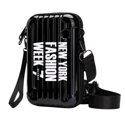 NYFW CLASSIC BLACK TEE + NYFW HANDLED MINI