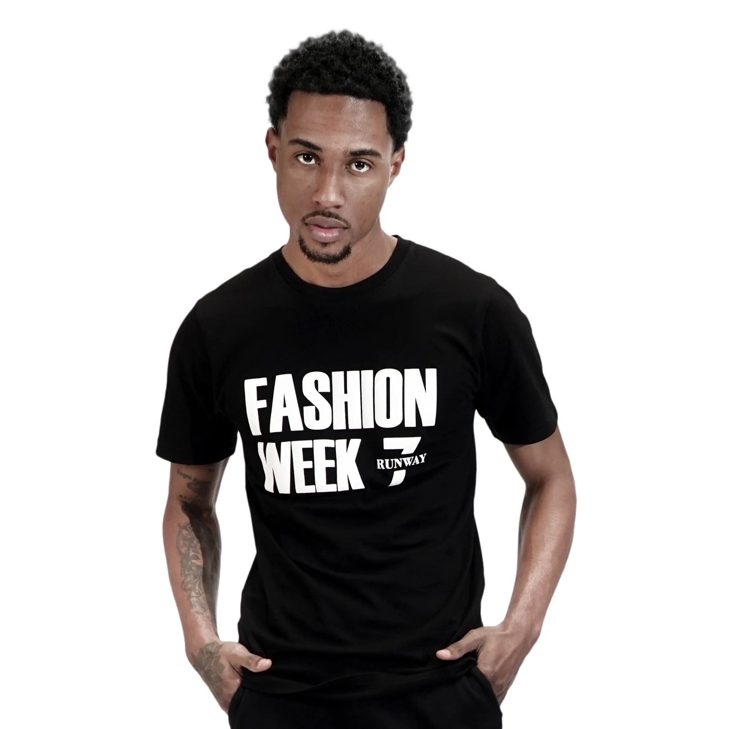 FASHION WEEK CLASSIC BLACK TEE