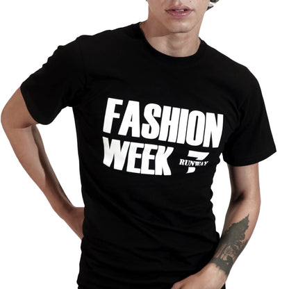 FASHION WEEK CLASSIC BLACK TEE