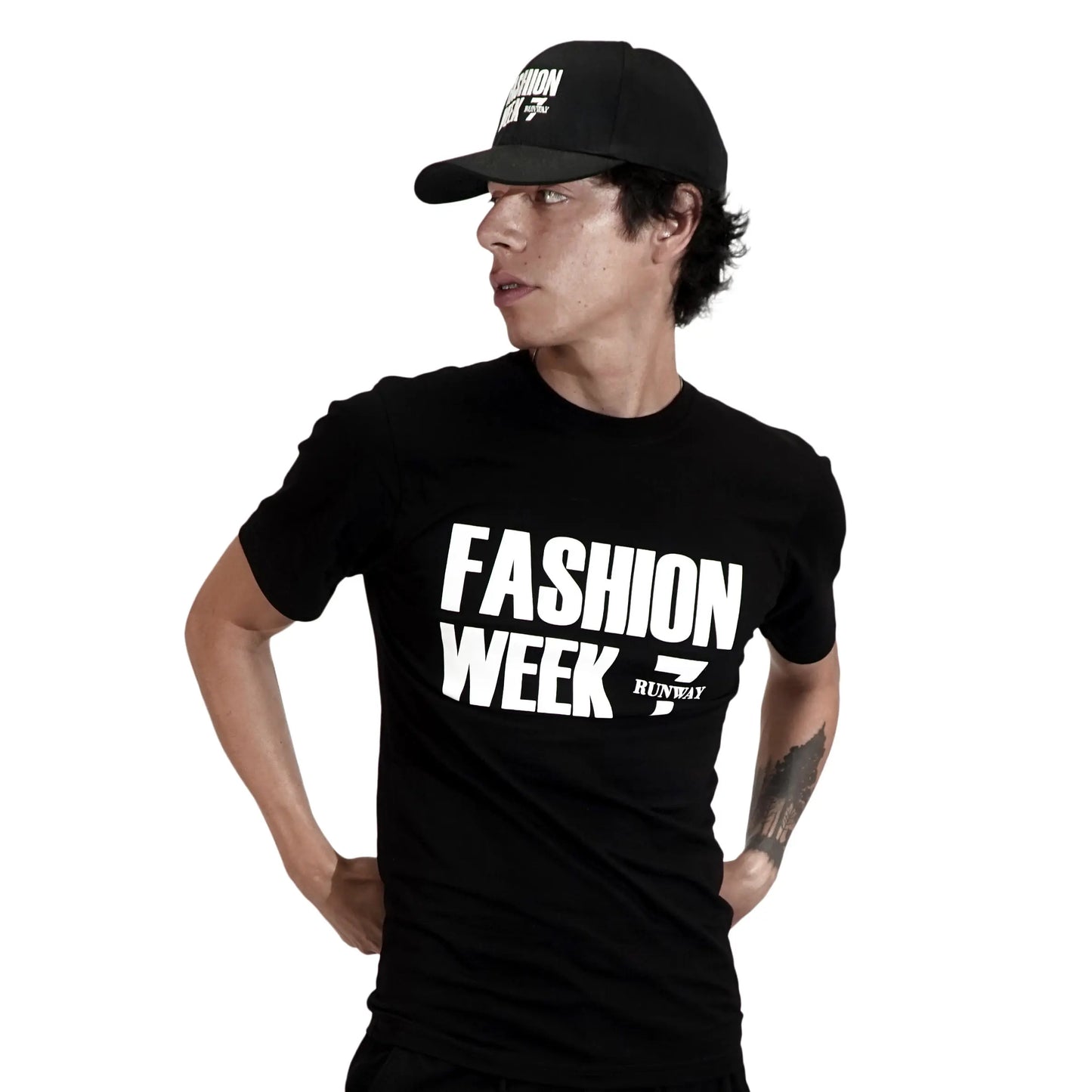 FASHION WEEK CLASSIC BLACK TEE