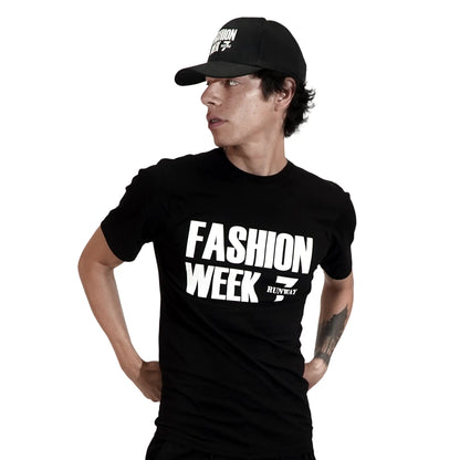 FASHION WEEK CLASSIC BLACK TEE