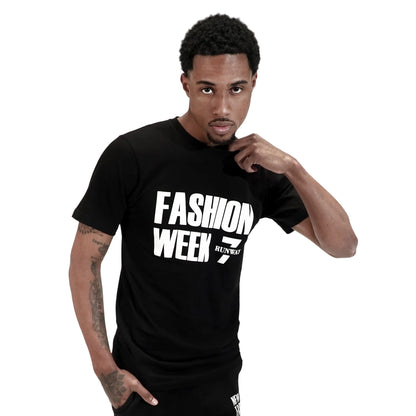 FASHION WEEK CLASSIC BLACK TEE