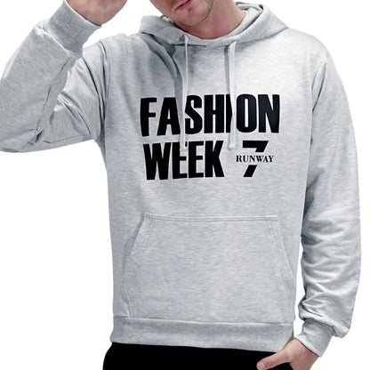 FASHION WEEK MELANGE PULL OVER HODDIE