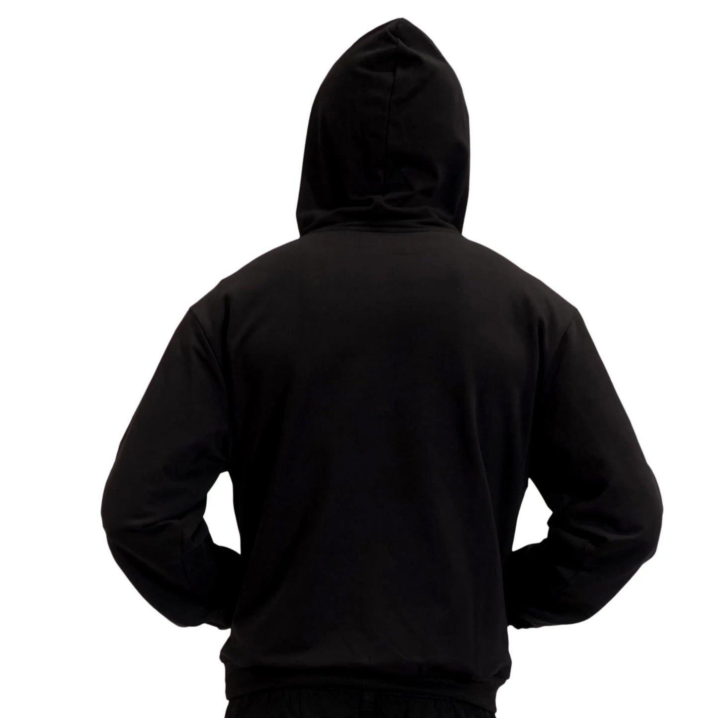 NYFW BLACK PULL OVER HOODIE